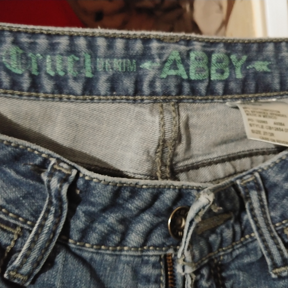 Abby High Rise Blue Jeans